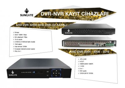 AHD DVR 5004 - 5008 - 5016