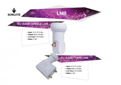 KU BAND TWIN LNB